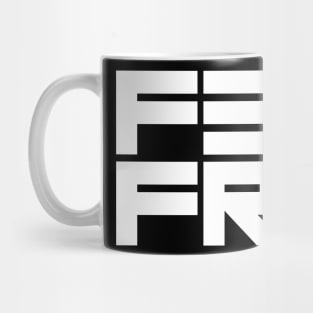 Feel Free by Visualuv Mug